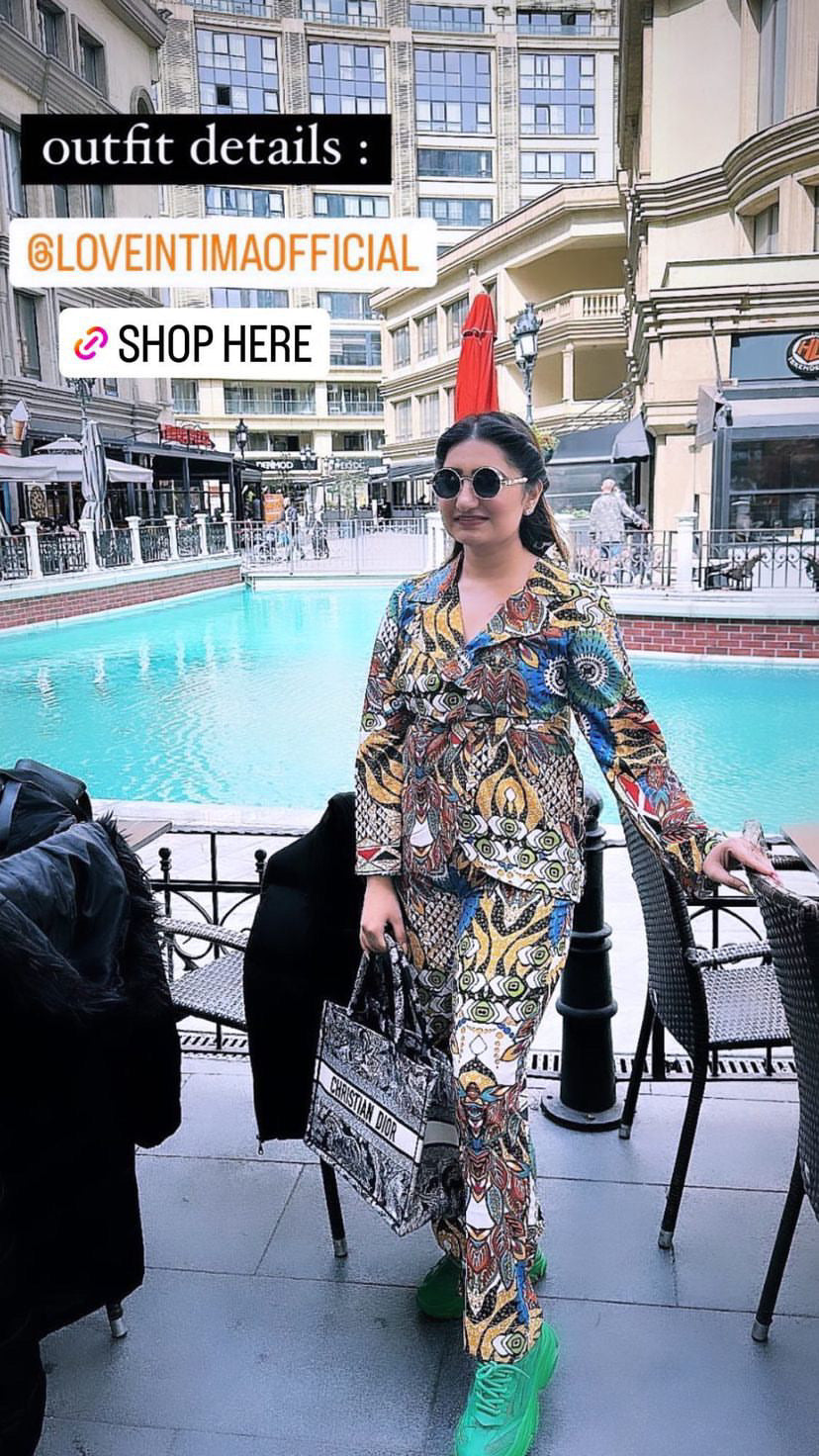 Mehar's Printed Co-ord Set