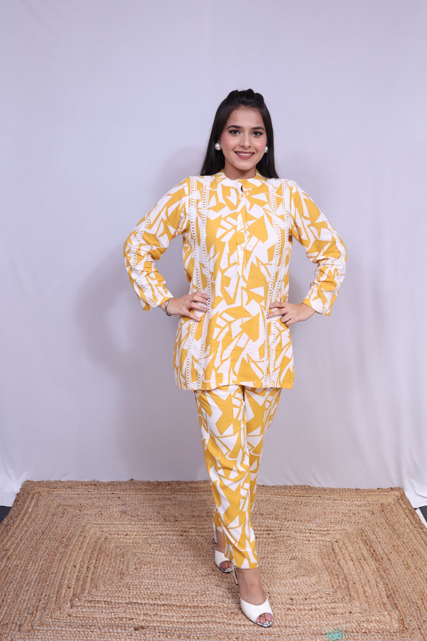 Yellow Pattern Loungewear