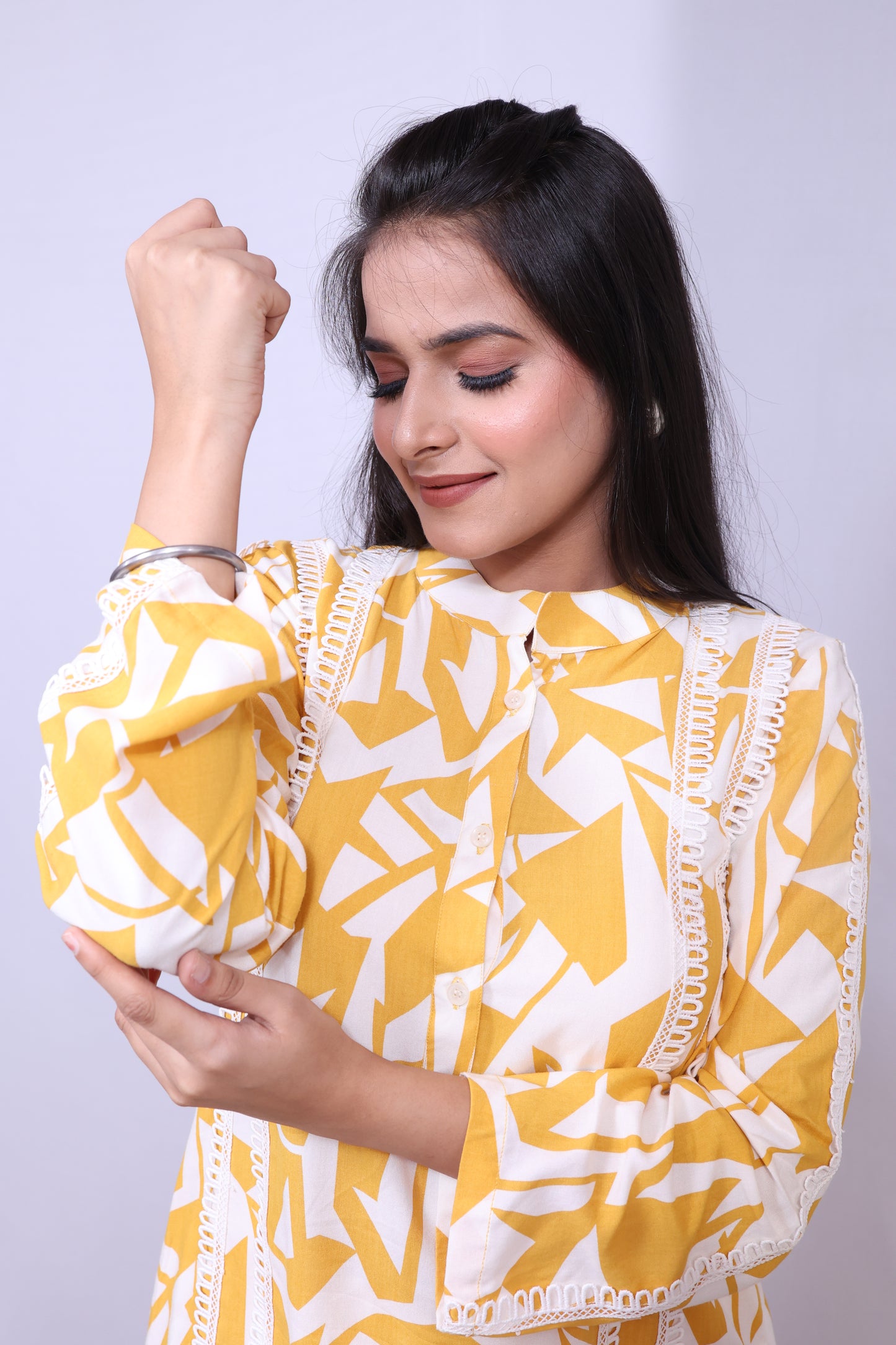 Yellow Pattern Loungewear