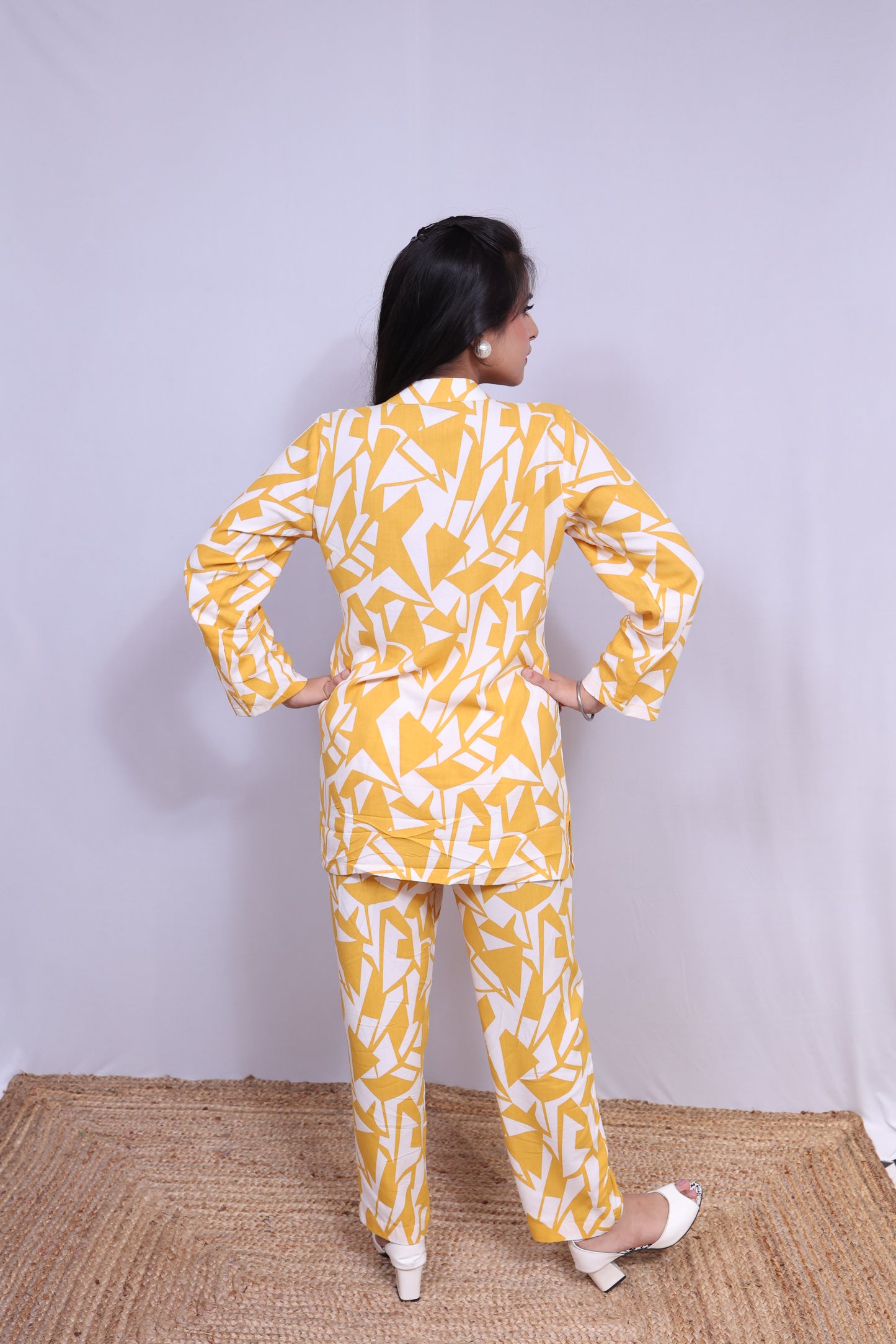 Yellow Pattern Loungewear