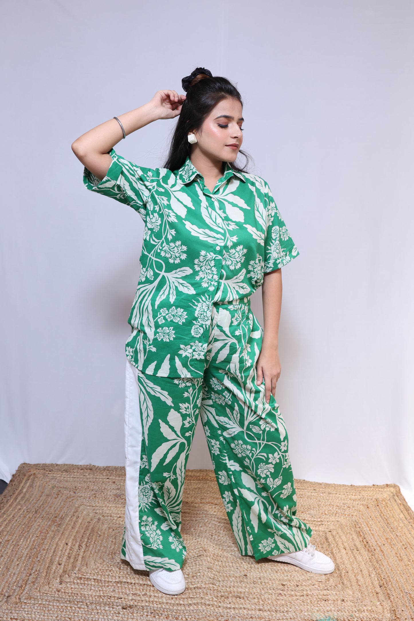 Green Tropical Loungewear