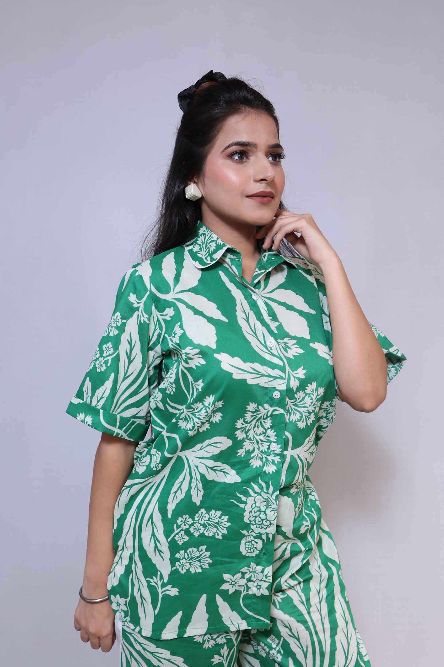 Green Tropical Loungewear