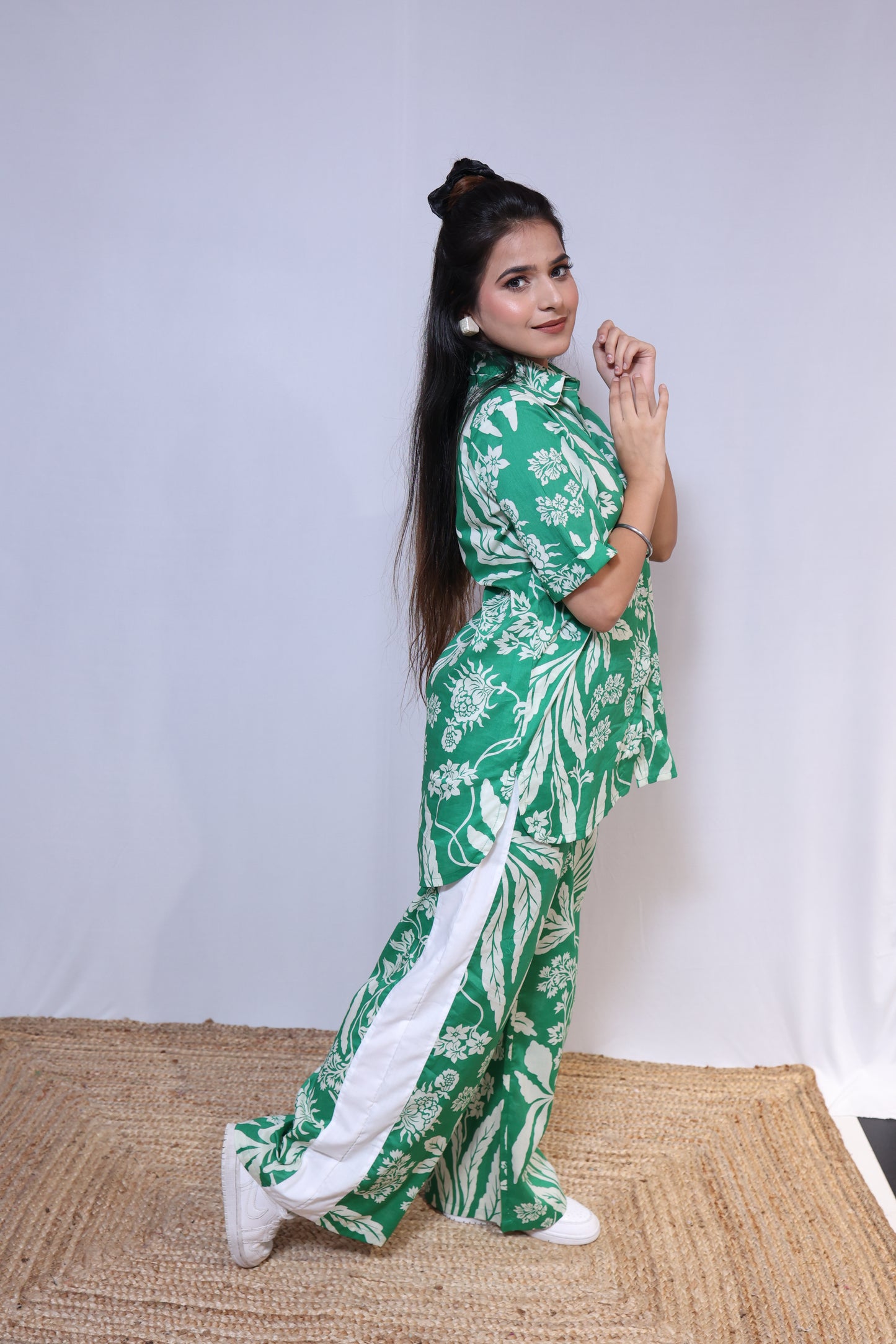 Green Tropical Loungewear