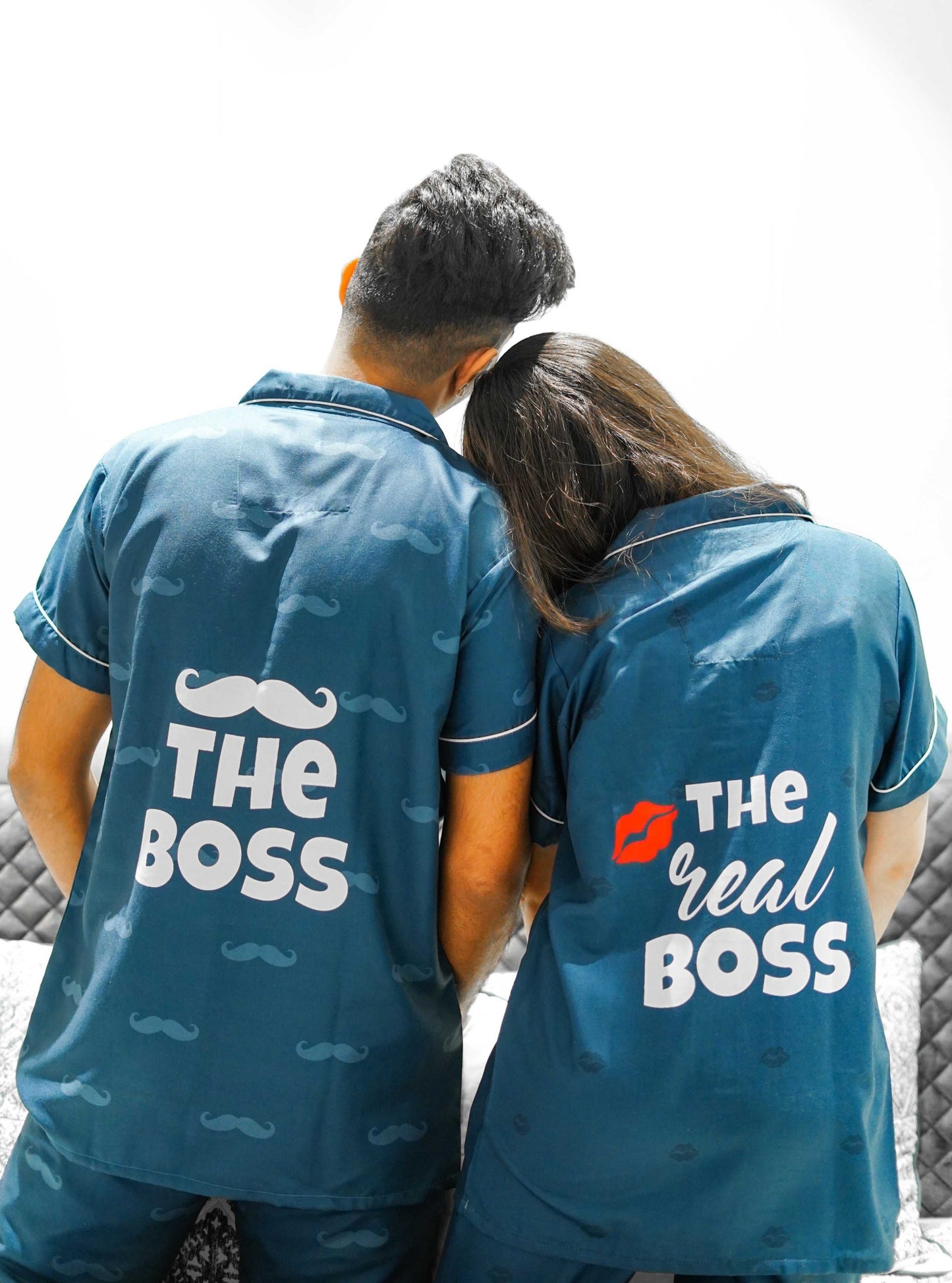 Who is the Boss Couple PJ Set
