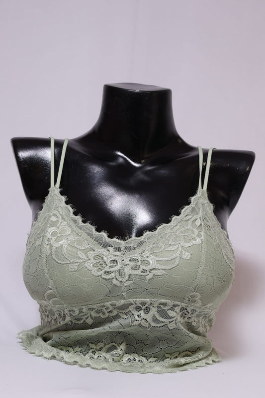 Lace Elegance: Beauty Back Bralette with 7 Captivating Colors