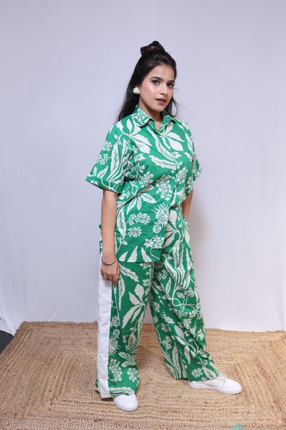 Green Tropical Loungewear